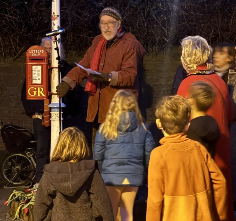 Poem being read by Mike Rogers by Gill Harry