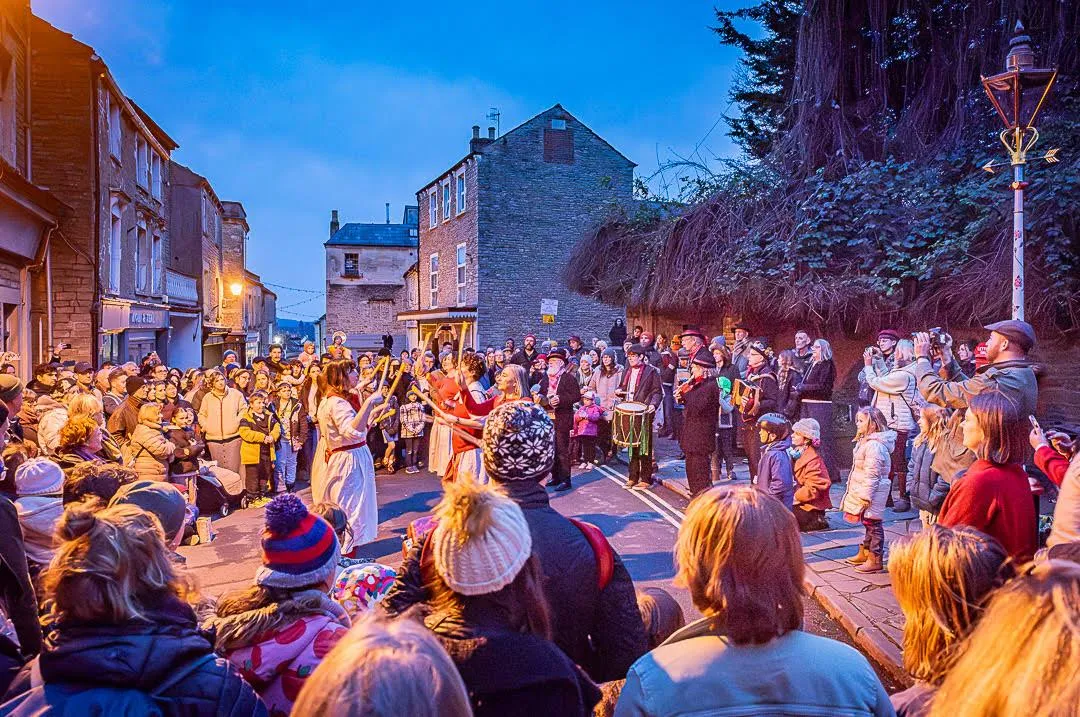 Selwood Bounds morris dancers 3 by Garfield Austin - Fabulous Frome