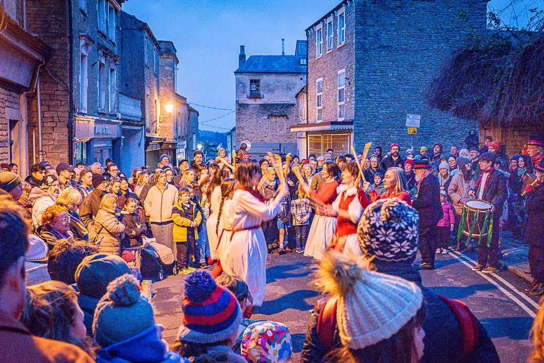 Selwood Bounds morris dancers by Garfield Austin - Fabulous Frome