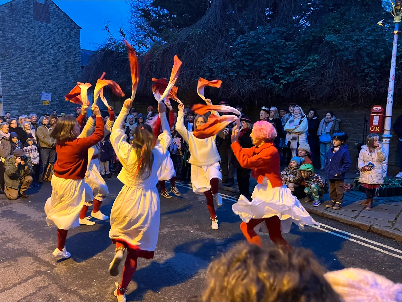 Selwood Bounds morris dancers by Jo Hyde